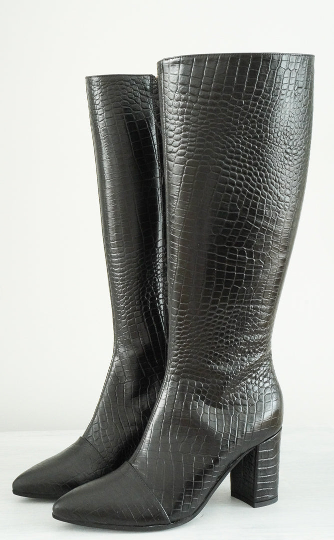 Karen high boots cocco nero